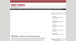 Desktop Screenshot of dreychem.com